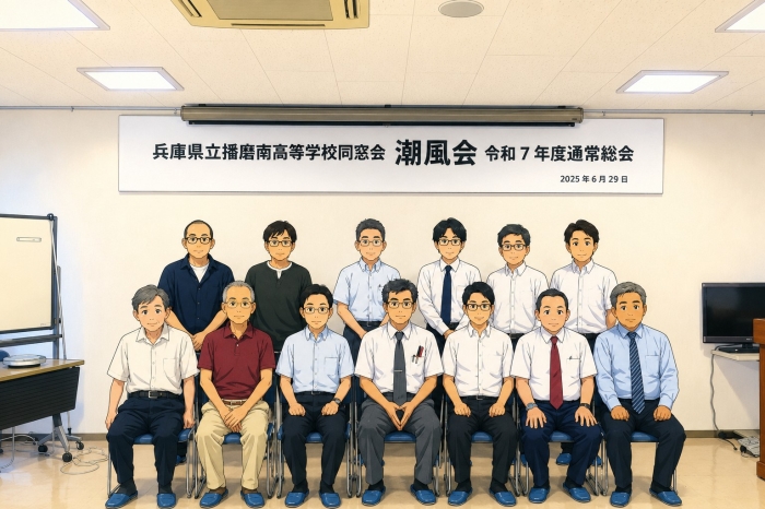 【開催１週間前　潮風会　総会のご案内】