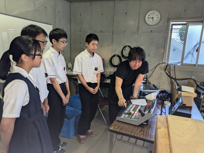 小倉工業　体育大会ライブ放送の実施