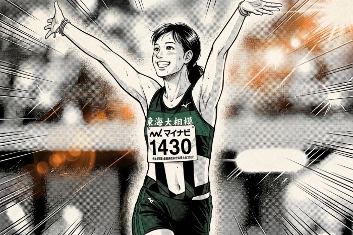 インターハイ2026陸上競技　創部初『女子』総合優勝