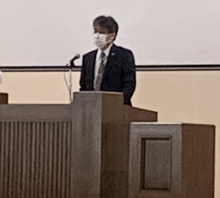 令和４年度同窓会入会式が行われました